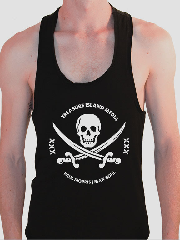 XXX TIM TANK TOPS - BLACK - MEDIUM