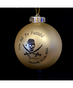 TIM HOLIDAY ORNAMENTS - GOLD