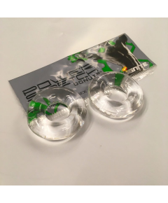 IGNITE POWER STRETCH COCKRING 2 PACK  - CLEAR