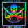 SQUARE HOLOGRAPHIC TIM STICKER