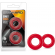 STAY HARD DONUT COCK RING SET  - RED
